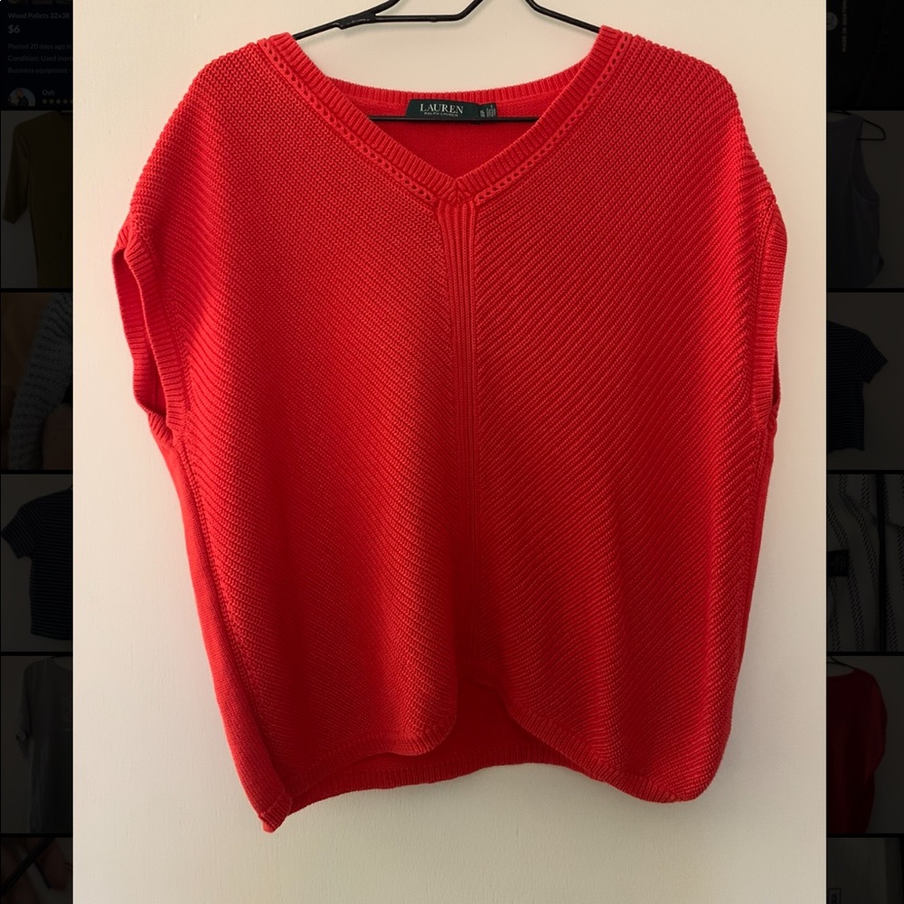 red blouse